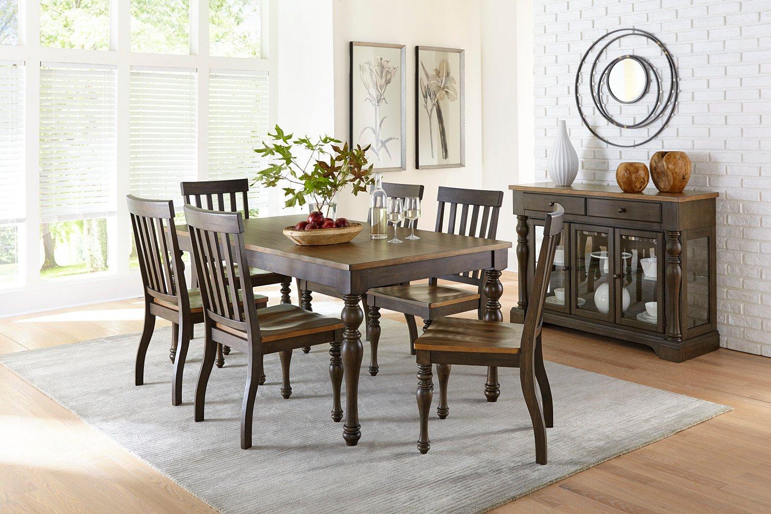 Rent to Own Standard Furniture 7Piece Dunmore Dining Set at Aaron's today!